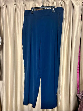 Halara Flex High Waisted Pocket Work Pants Blue XL